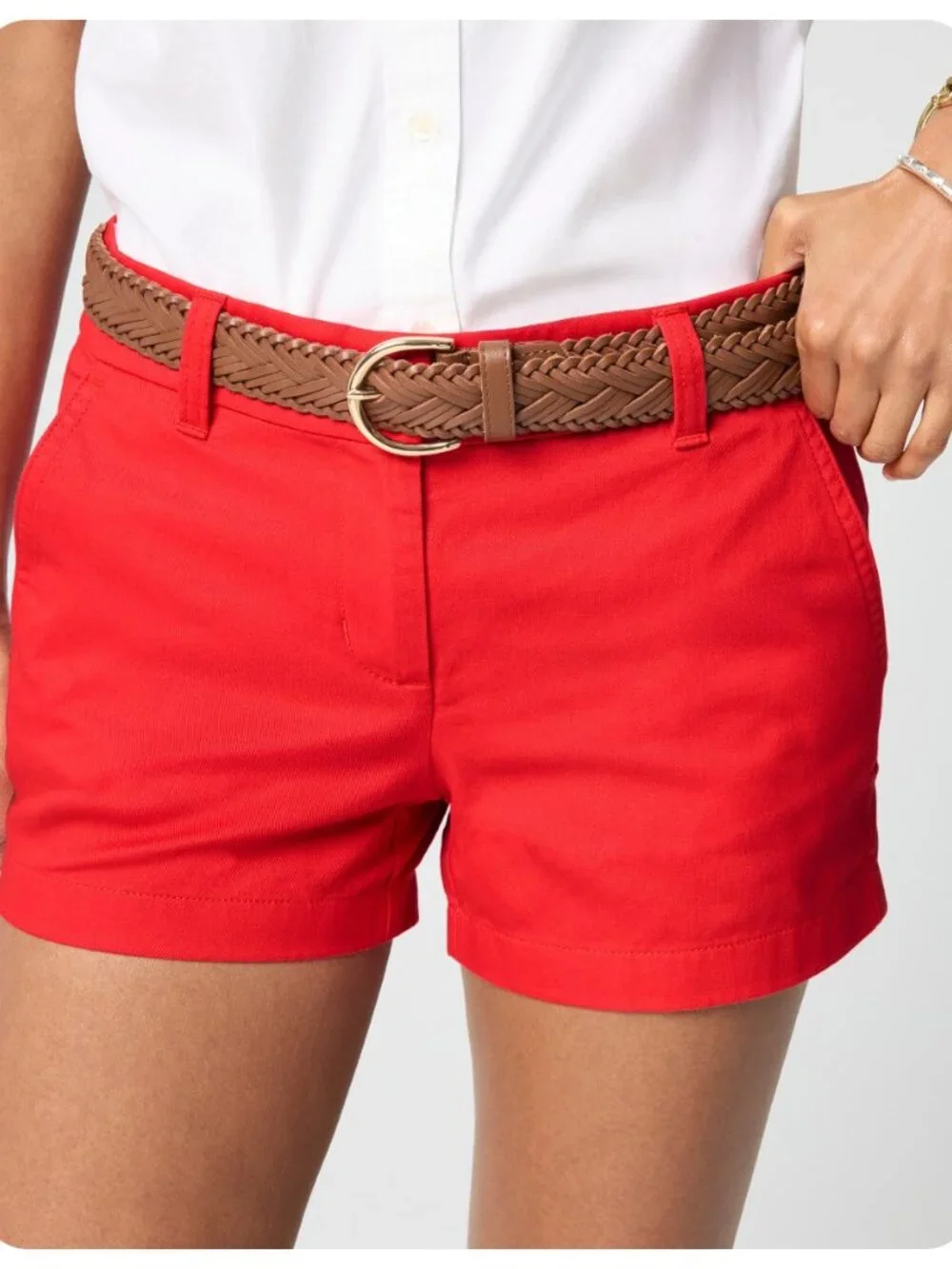 NWT J. Crew 5” Classic Chino Shorts sz 6